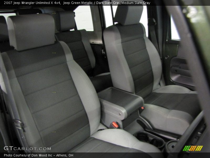 Jeep Green Metallic / Dark Slate Gray/Medium Slate Gray 2007 Jeep Wrangler Unlimited X 4x4