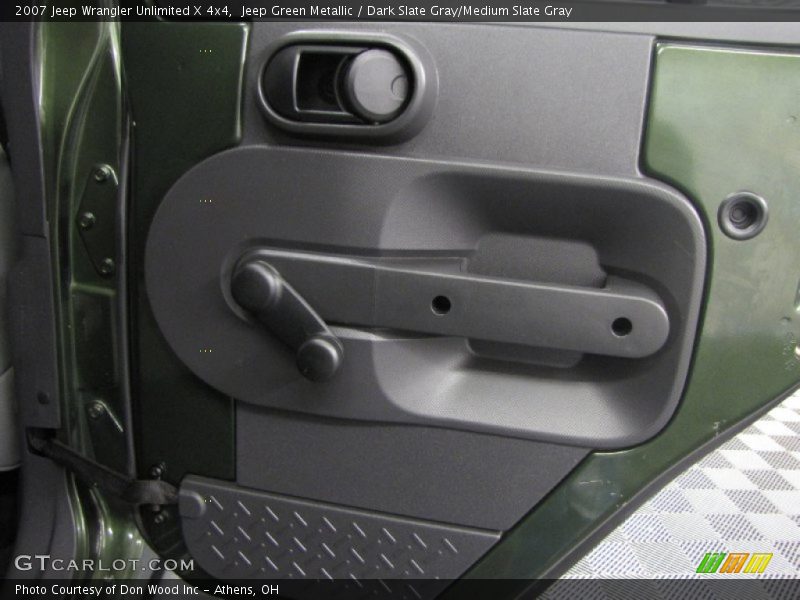 Jeep Green Metallic / Dark Slate Gray/Medium Slate Gray 2007 Jeep Wrangler Unlimited X 4x4