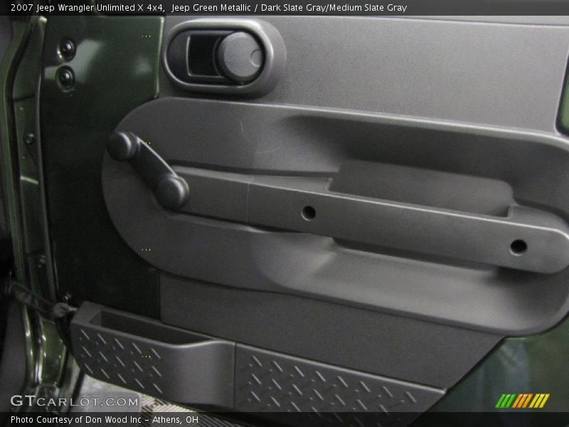 Jeep Green Metallic / Dark Slate Gray/Medium Slate Gray 2007 Jeep Wrangler Unlimited X 4x4