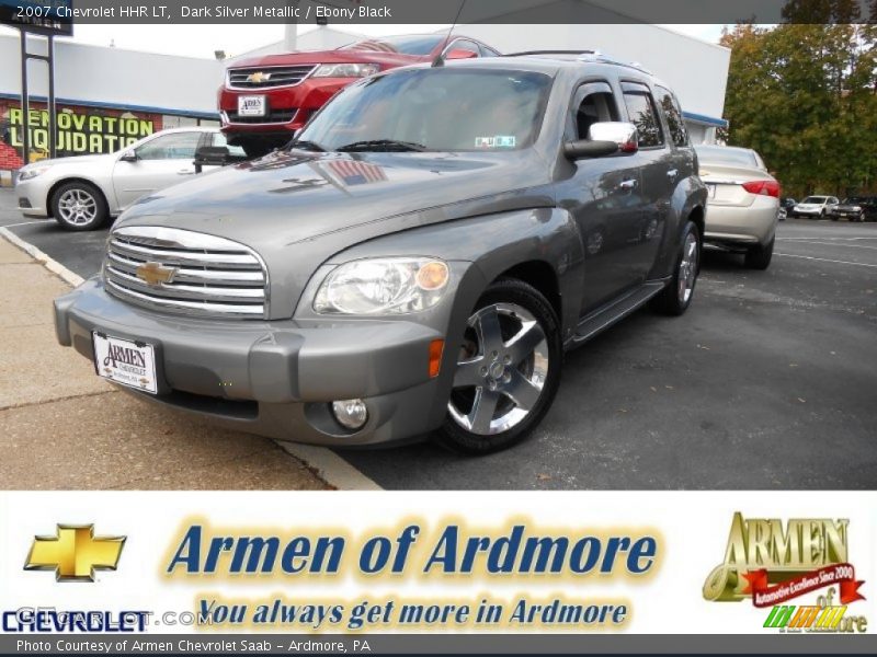 Dark Silver Metallic / Ebony Black 2007 Chevrolet HHR LT