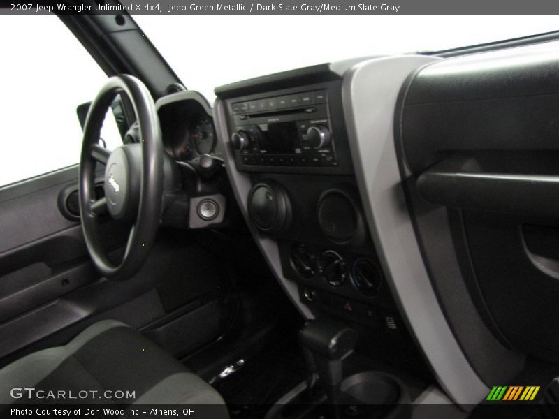 Jeep Green Metallic / Dark Slate Gray/Medium Slate Gray 2007 Jeep Wrangler Unlimited X 4x4