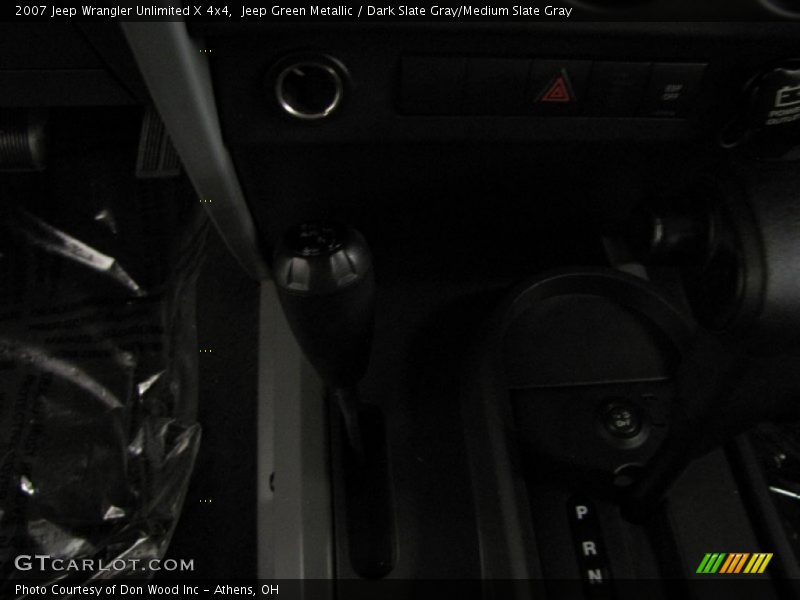 Jeep Green Metallic / Dark Slate Gray/Medium Slate Gray 2007 Jeep Wrangler Unlimited X 4x4