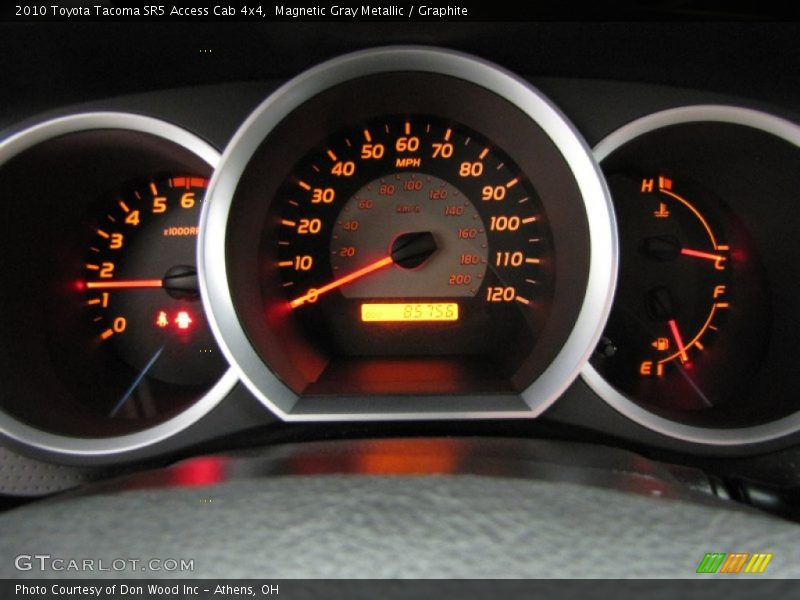 Magnetic Gray Metallic / Graphite 2010 Toyota Tacoma SR5 Access Cab 4x4