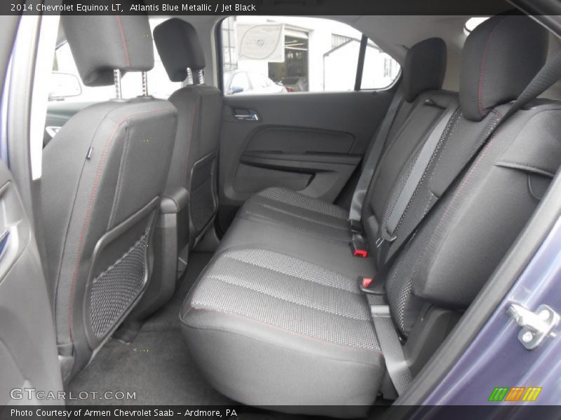 Atlantis Blue Metallic / Jet Black 2014 Chevrolet Equinox LT