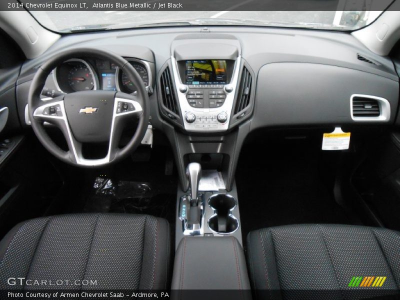 Atlantis Blue Metallic / Jet Black 2014 Chevrolet Equinox LT