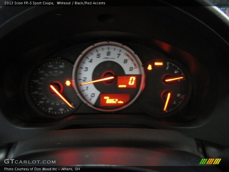 Whiteout / Black/Red Accents 2013 Scion FR-S Sport Coupe