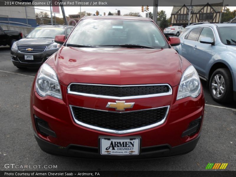 Crystal Red Tintcoat / Jet Black 2014 Chevrolet Equinox LT