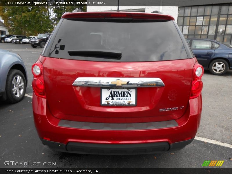 Crystal Red Tintcoat / Jet Black 2014 Chevrolet Equinox LT