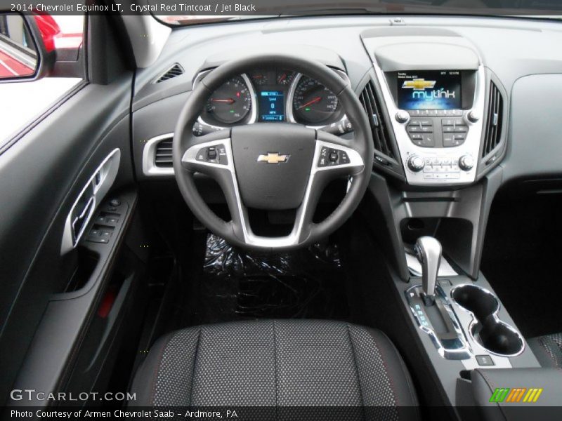 Crystal Red Tintcoat / Jet Black 2014 Chevrolet Equinox LT