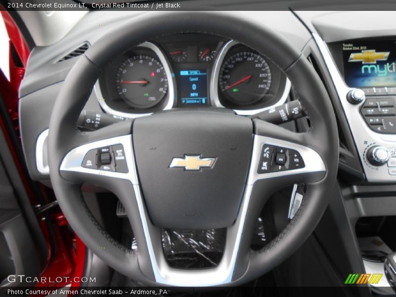 Crystal Red Tintcoat / Jet Black 2014 Chevrolet Equinox LT