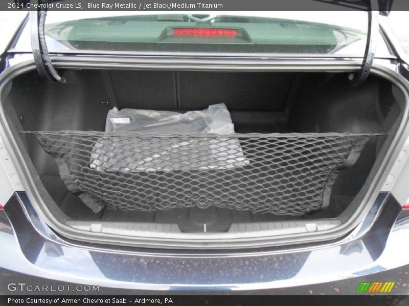 Blue Ray Metallic / Jet Black/Medium Titanium 2014 Chevrolet Cruze LS