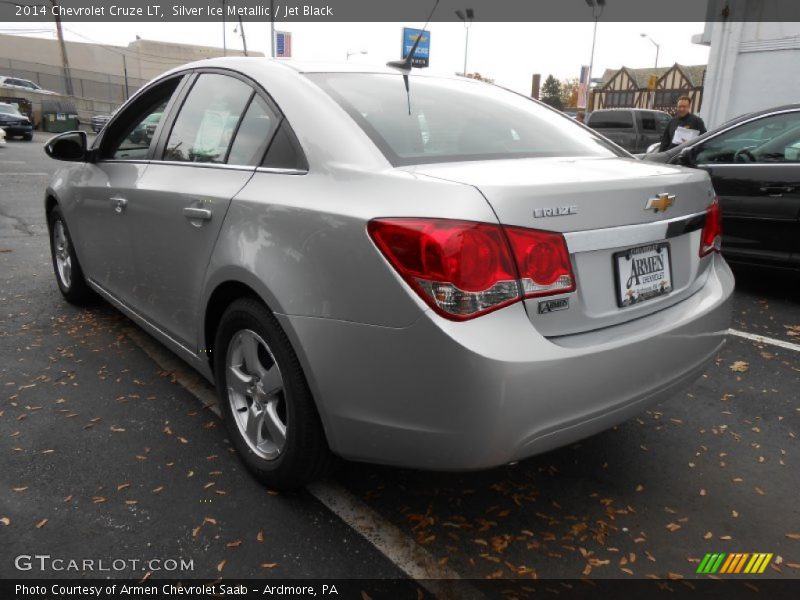 Silver Ice Metallic / Jet Black 2014 Chevrolet Cruze LT