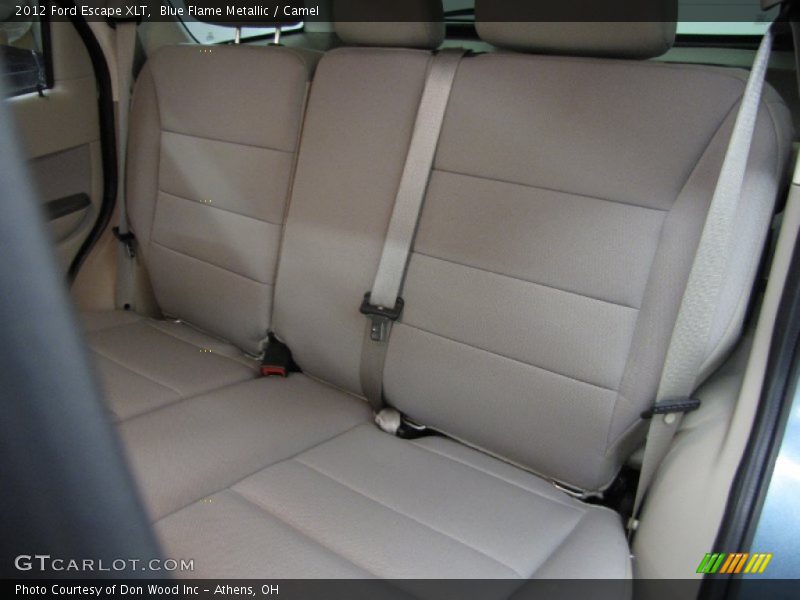 Blue Flame Metallic / Camel 2012 Ford Escape XLT
