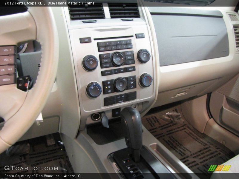 Blue Flame Metallic / Camel 2012 Ford Escape XLT