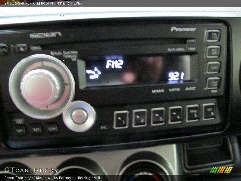 Classic Silver Metallic / Gray 2011 Scion xB