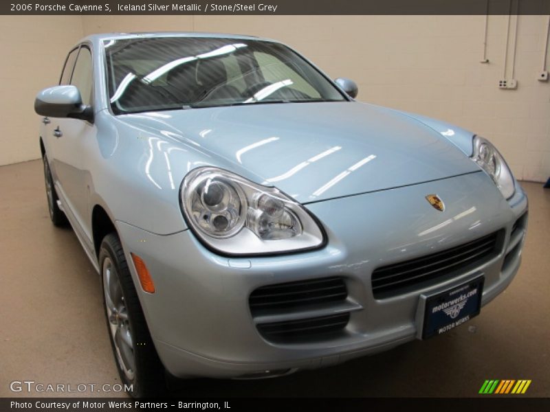 Iceland Silver Metallic / Stone/Steel Grey 2006 Porsche Cayenne S