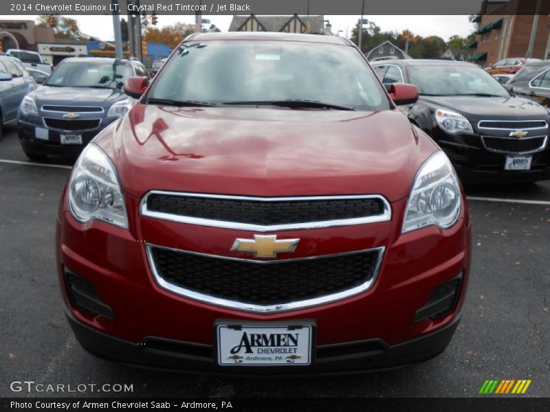Crystal Red Tintcoat / Jet Black 2014 Chevrolet Equinox LT