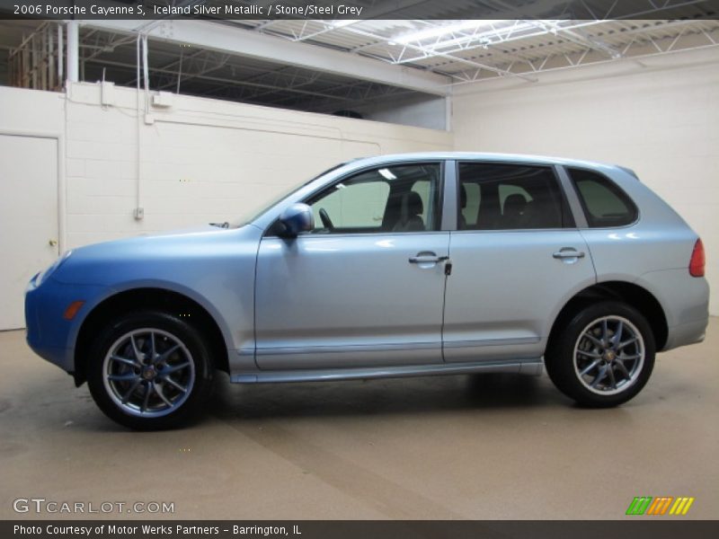 Iceland Silver Metallic / Stone/Steel Grey 2006 Porsche Cayenne S