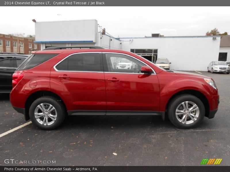 Crystal Red Tintcoat / Jet Black 2014 Chevrolet Equinox LT
