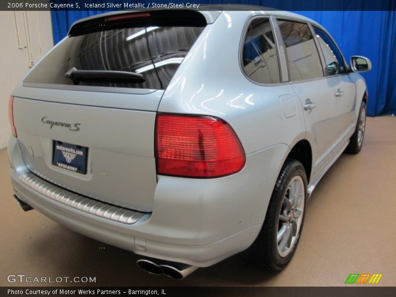 Iceland Silver Metallic / Stone/Steel Grey 2006 Porsche Cayenne S
