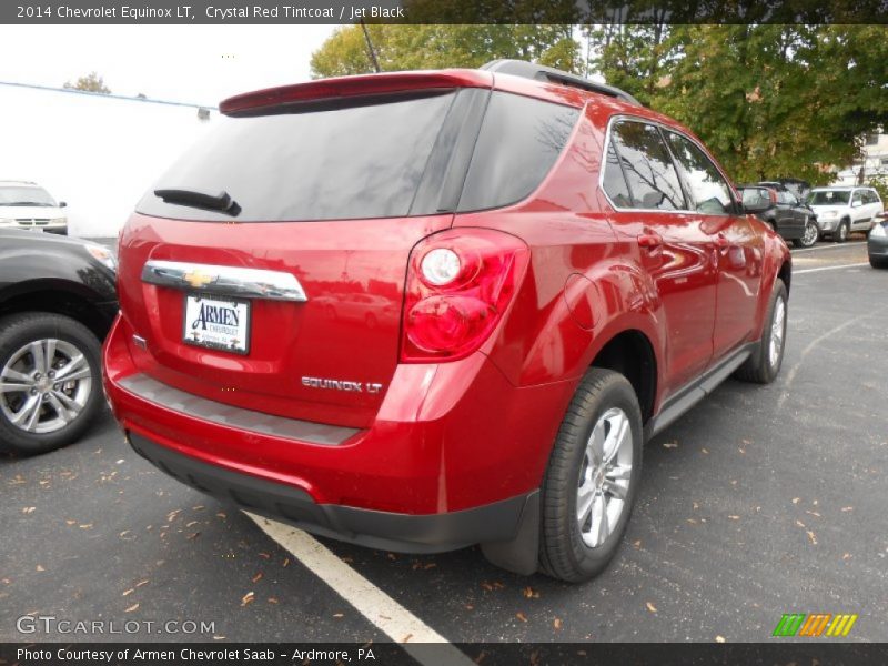 Crystal Red Tintcoat / Jet Black 2014 Chevrolet Equinox LT