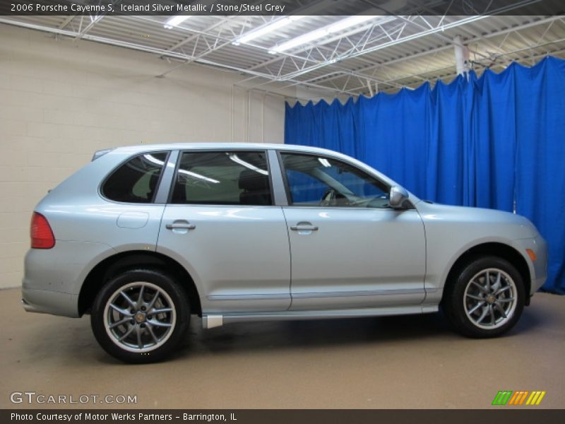 Iceland Silver Metallic / Stone/Steel Grey 2006 Porsche Cayenne S