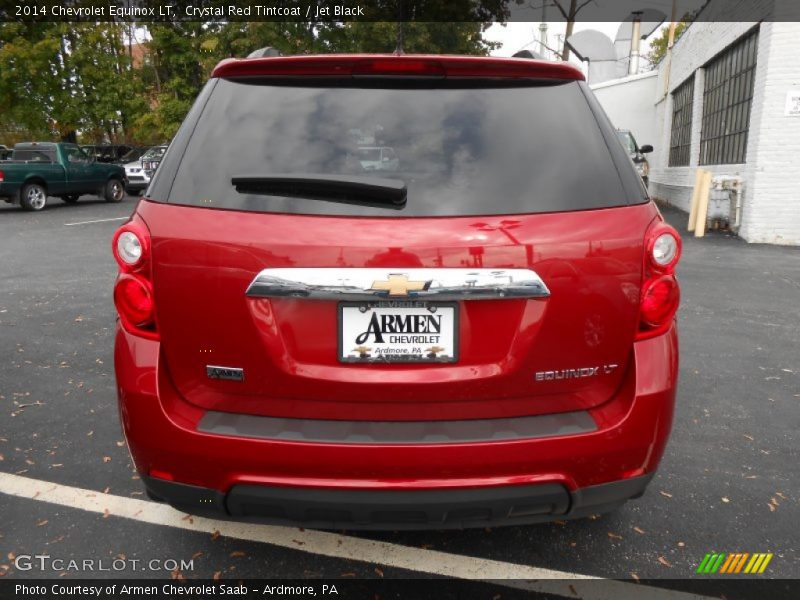 Crystal Red Tintcoat / Jet Black 2014 Chevrolet Equinox LT