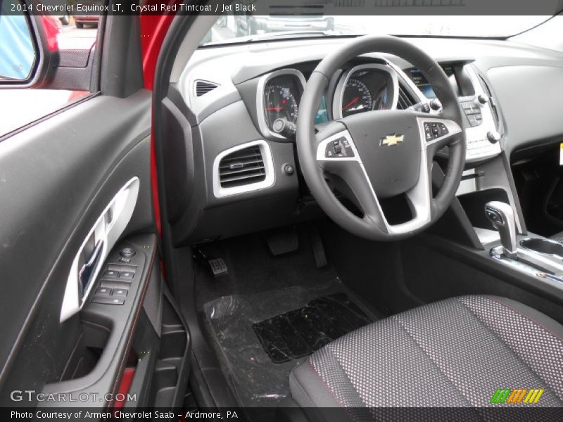 Crystal Red Tintcoat / Jet Black 2014 Chevrolet Equinox LT