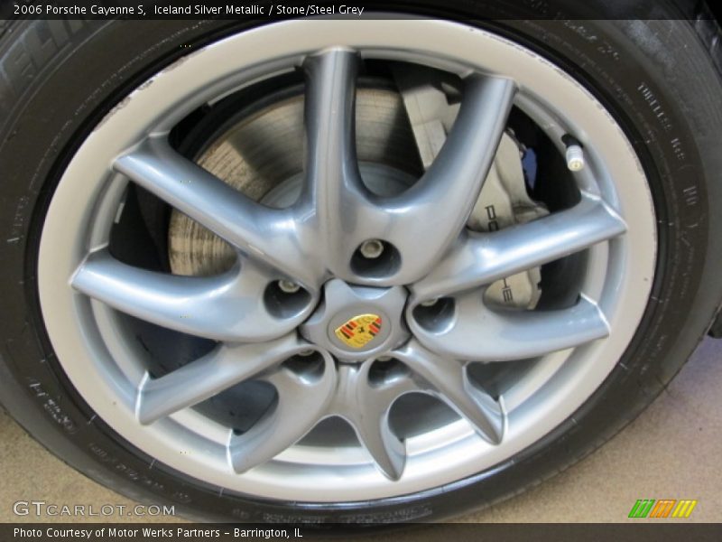 Iceland Silver Metallic / Stone/Steel Grey 2006 Porsche Cayenne S