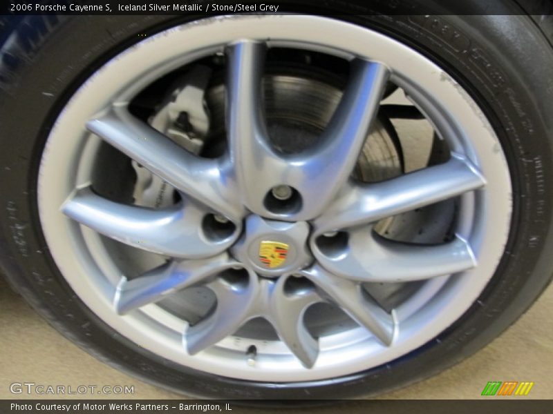 Iceland Silver Metallic / Stone/Steel Grey 2006 Porsche Cayenne S