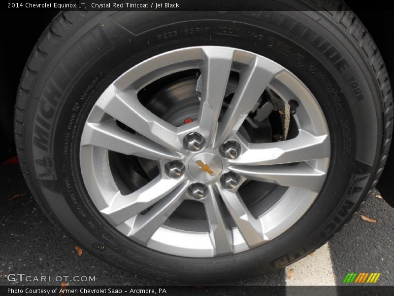 Crystal Red Tintcoat / Jet Black 2014 Chevrolet Equinox LT