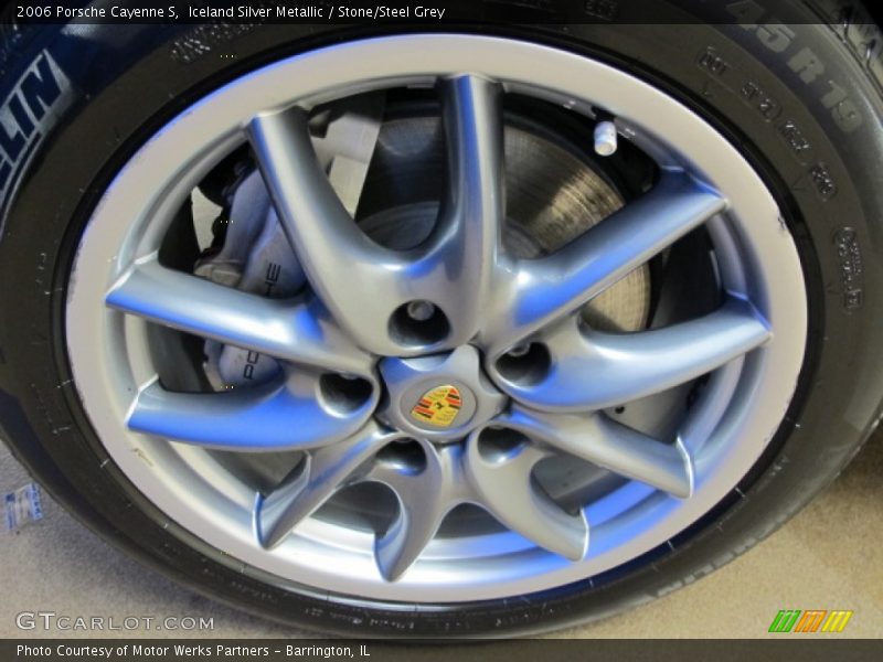 Iceland Silver Metallic / Stone/Steel Grey 2006 Porsche Cayenne S