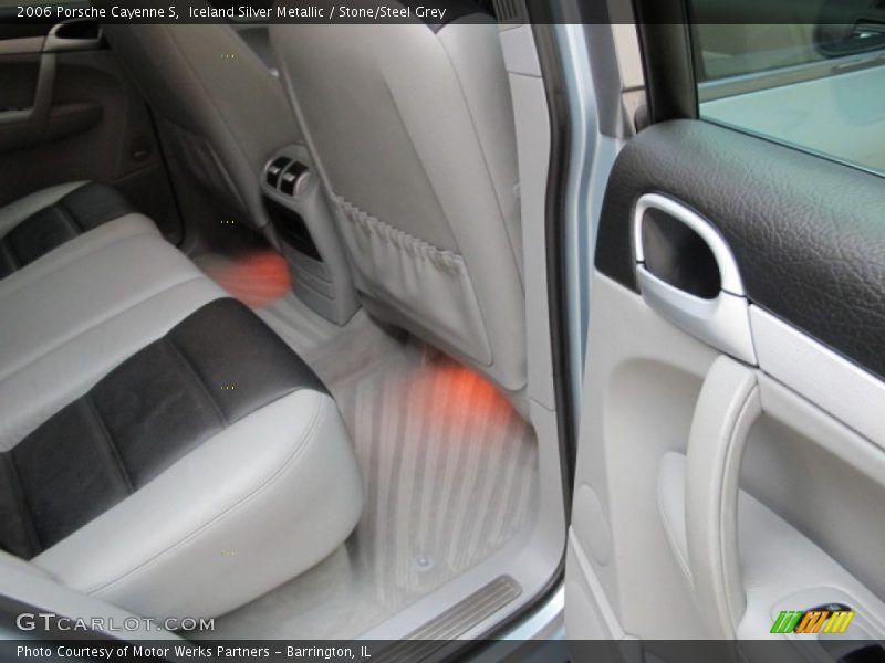Iceland Silver Metallic / Stone/Steel Grey 2006 Porsche Cayenne S