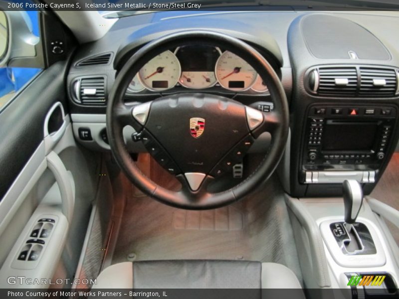 Iceland Silver Metallic / Stone/Steel Grey 2006 Porsche Cayenne S