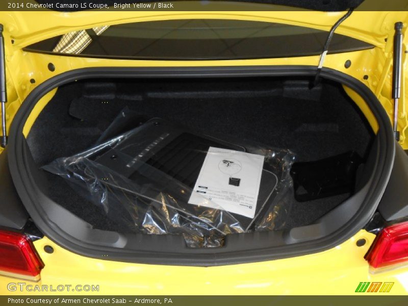 Bright Yellow / Black 2014 Chevrolet Camaro LS Coupe