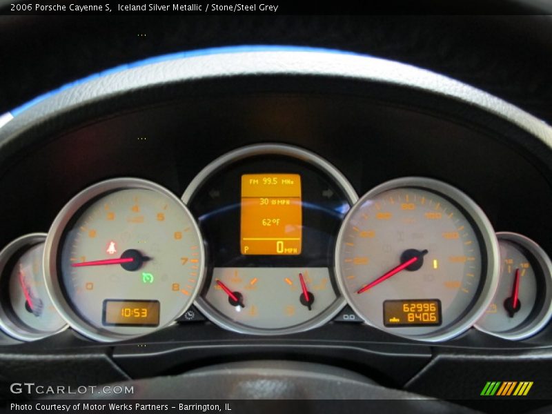 Iceland Silver Metallic / Stone/Steel Grey 2006 Porsche Cayenne S