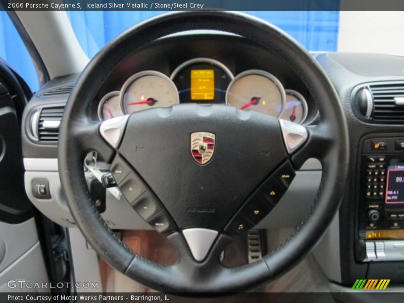 Iceland Silver Metallic / Stone/Steel Grey 2006 Porsche Cayenne S