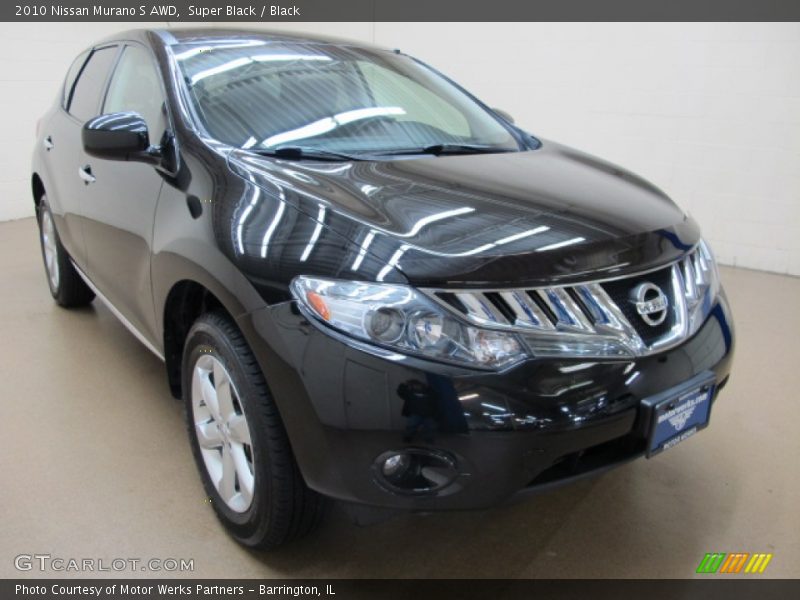 Super Black / Black 2010 Nissan Murano S AWD