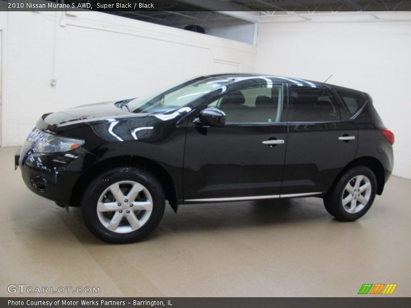 Super Black / Black 2010 Nissan Murano S AWD