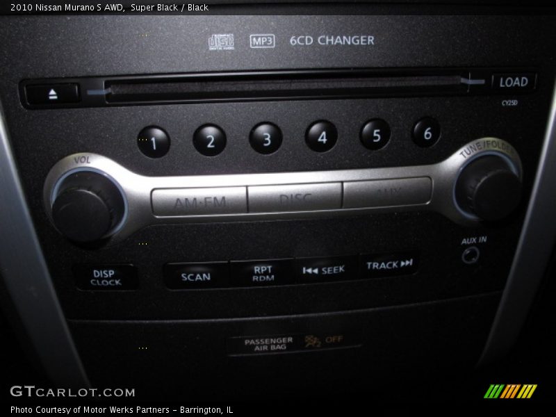 Super Black / Black 2010 Nissan Murano S AWD