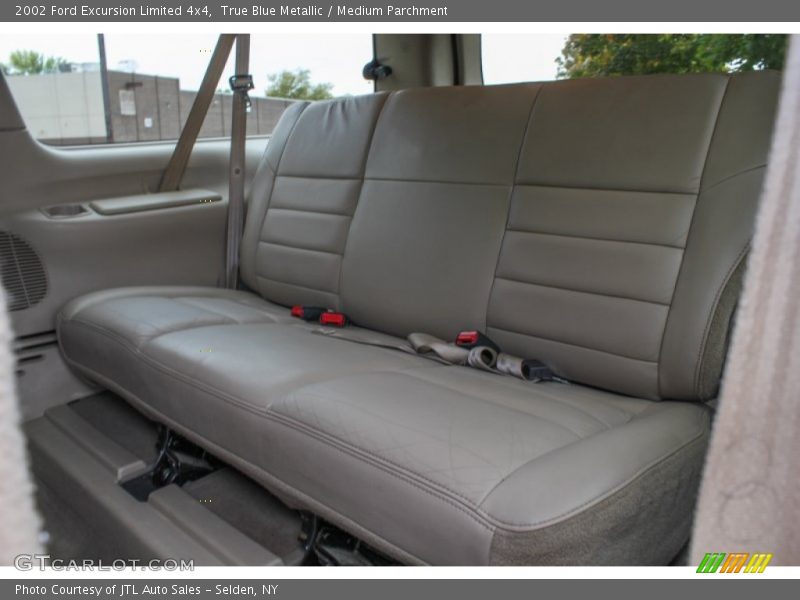 True Blue Metallic / Medium Parchment 2002 Ford Excursion Limited 4x4