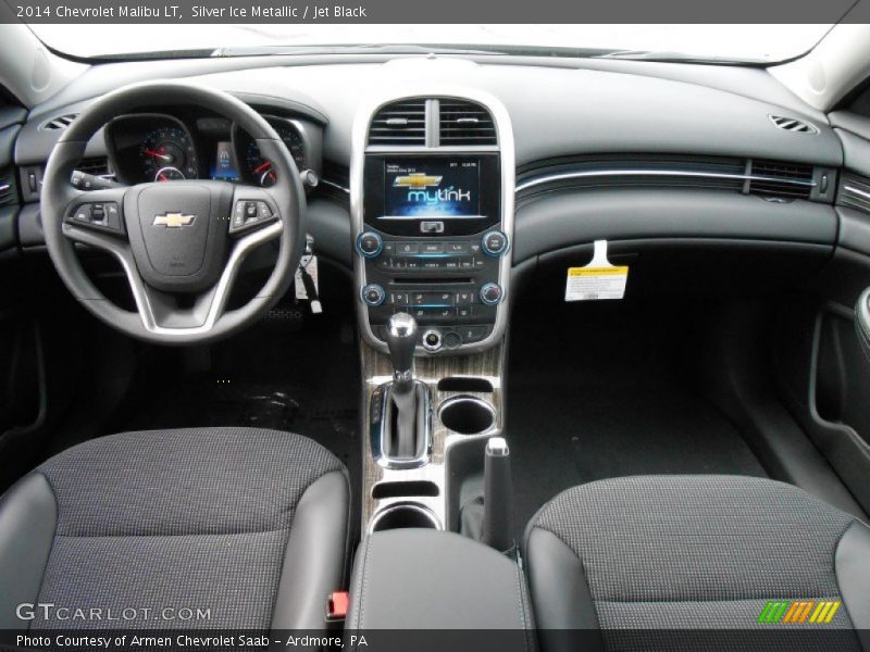 Silver Ice Metallic / Jet Black 2014 Chevrolet Malibu LT