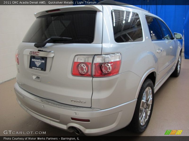 Quicksilver Metallic / Light Titanium 2011 GMC Acadia Denali AWD