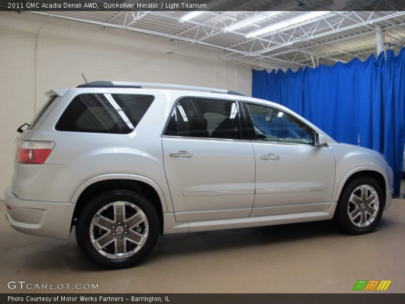 Quicksilver Metallic / Light Titanium 2011 GMC Acadia Denali AWD