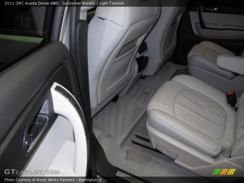 Quicksilver Metallic / Light Titanium 2011 GMC Acadia Denali AWD