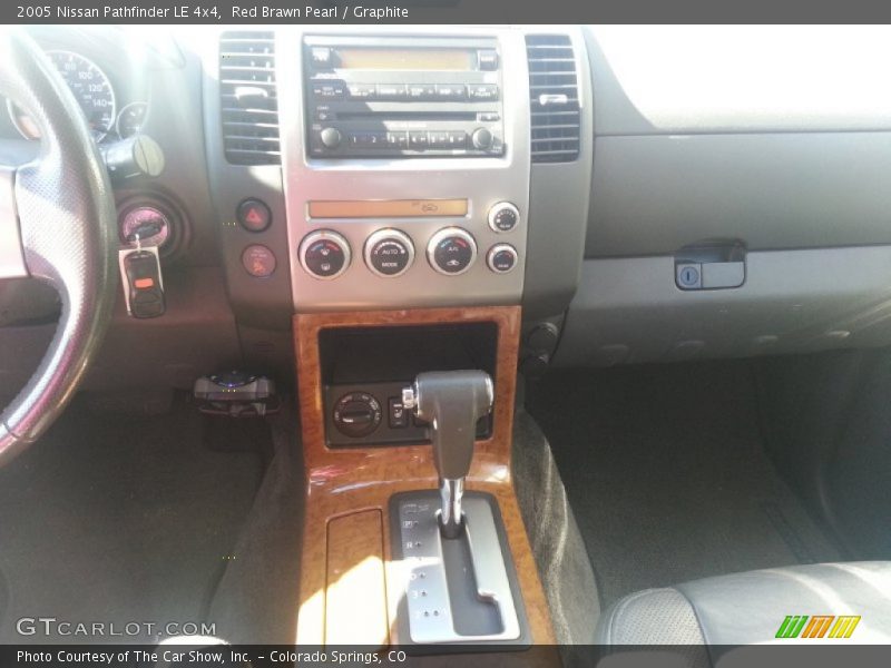 Red Brawn Pearl / Graphite 2005 Nissan Pathfinder LE 4x4