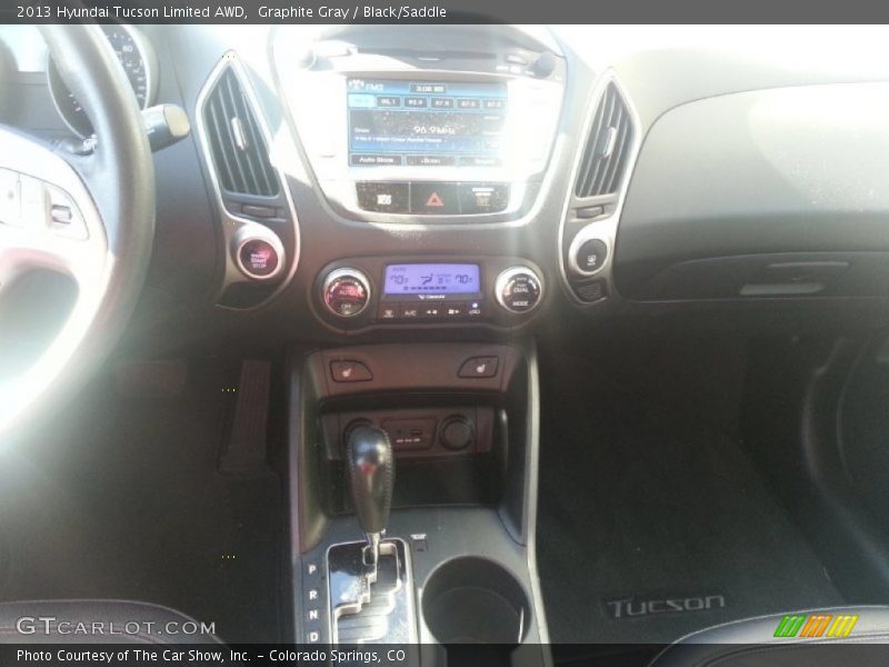 Graphite Gray / Black/Saddle 2013 Hyundai Tucson Limited AWD