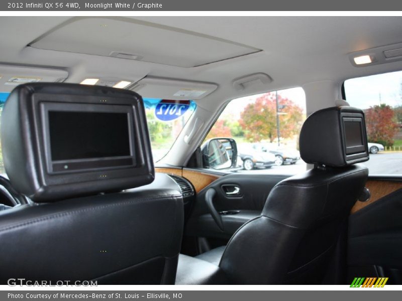 Moonlight White / Graphite 2012 Infiniti QX 56 4WD