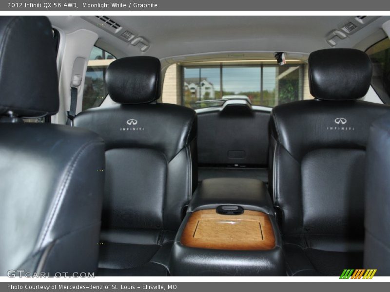 Moonlight White / Graphite 2012 Infiniti QX 56 4WD