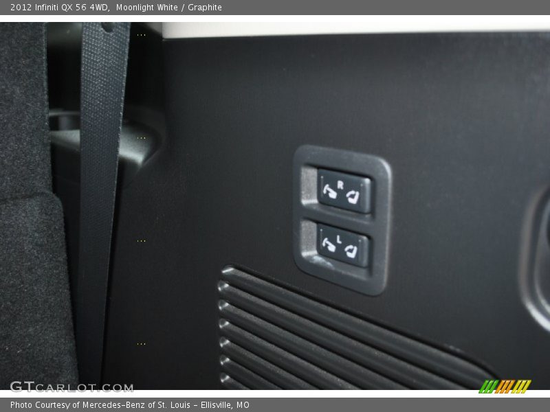 Moonlight White / Graphite 2012 Infiniti QX 56 4WD